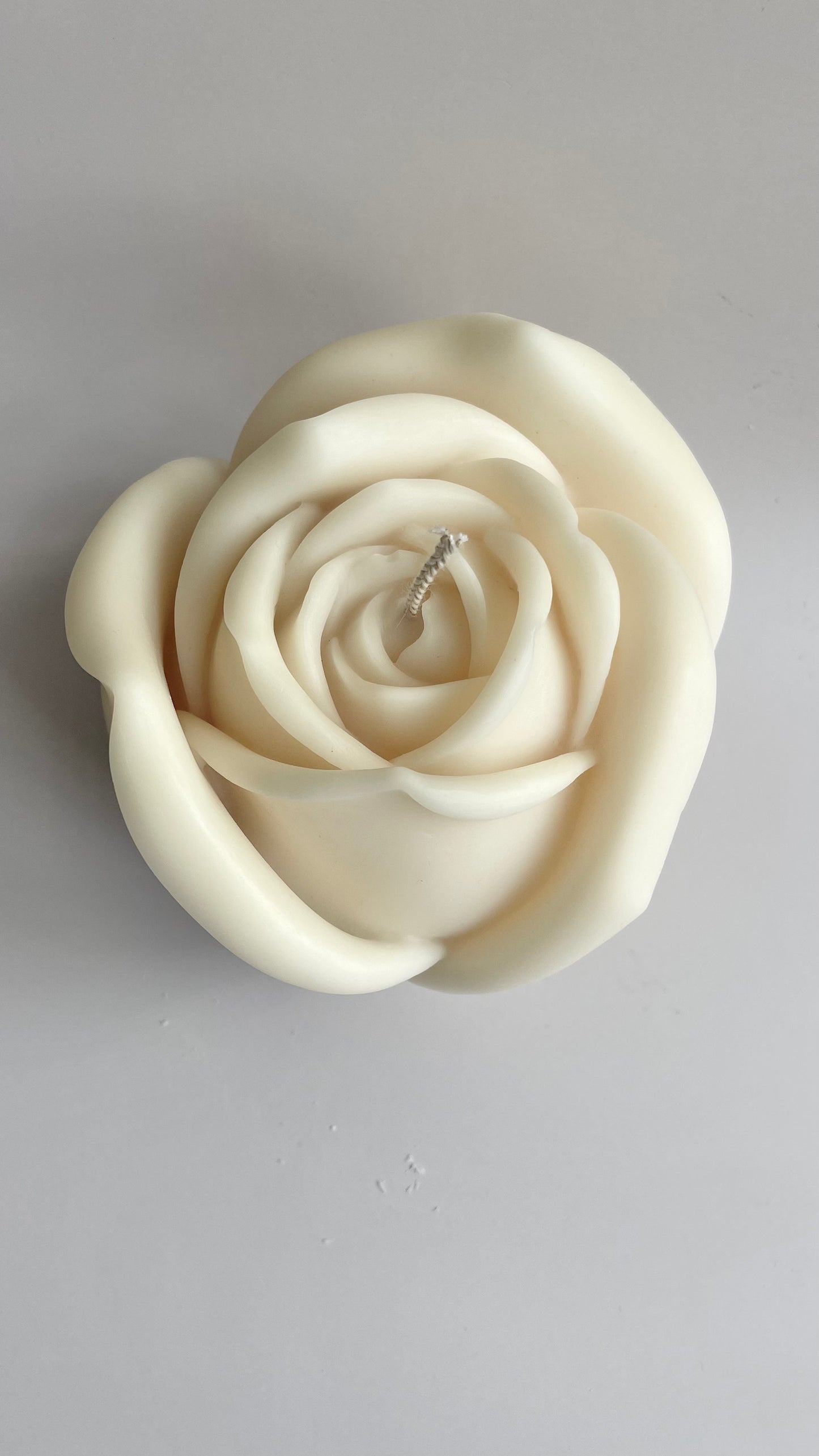 Candle XL rose
