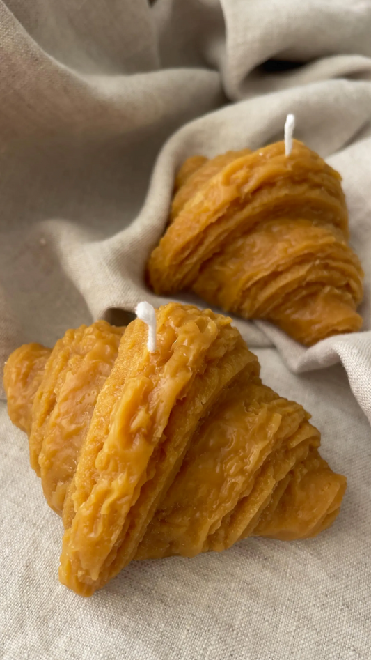 Candle French croissant