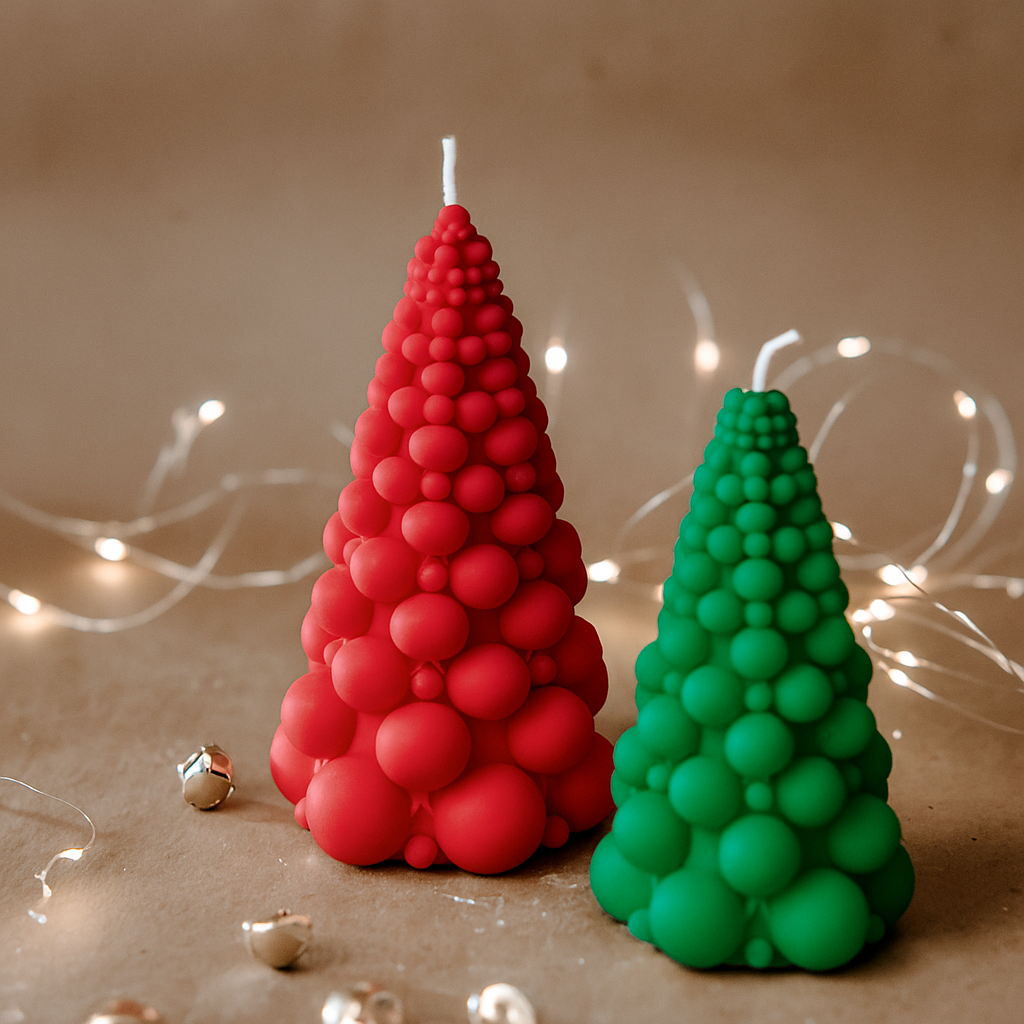 Christmas candle set №16
