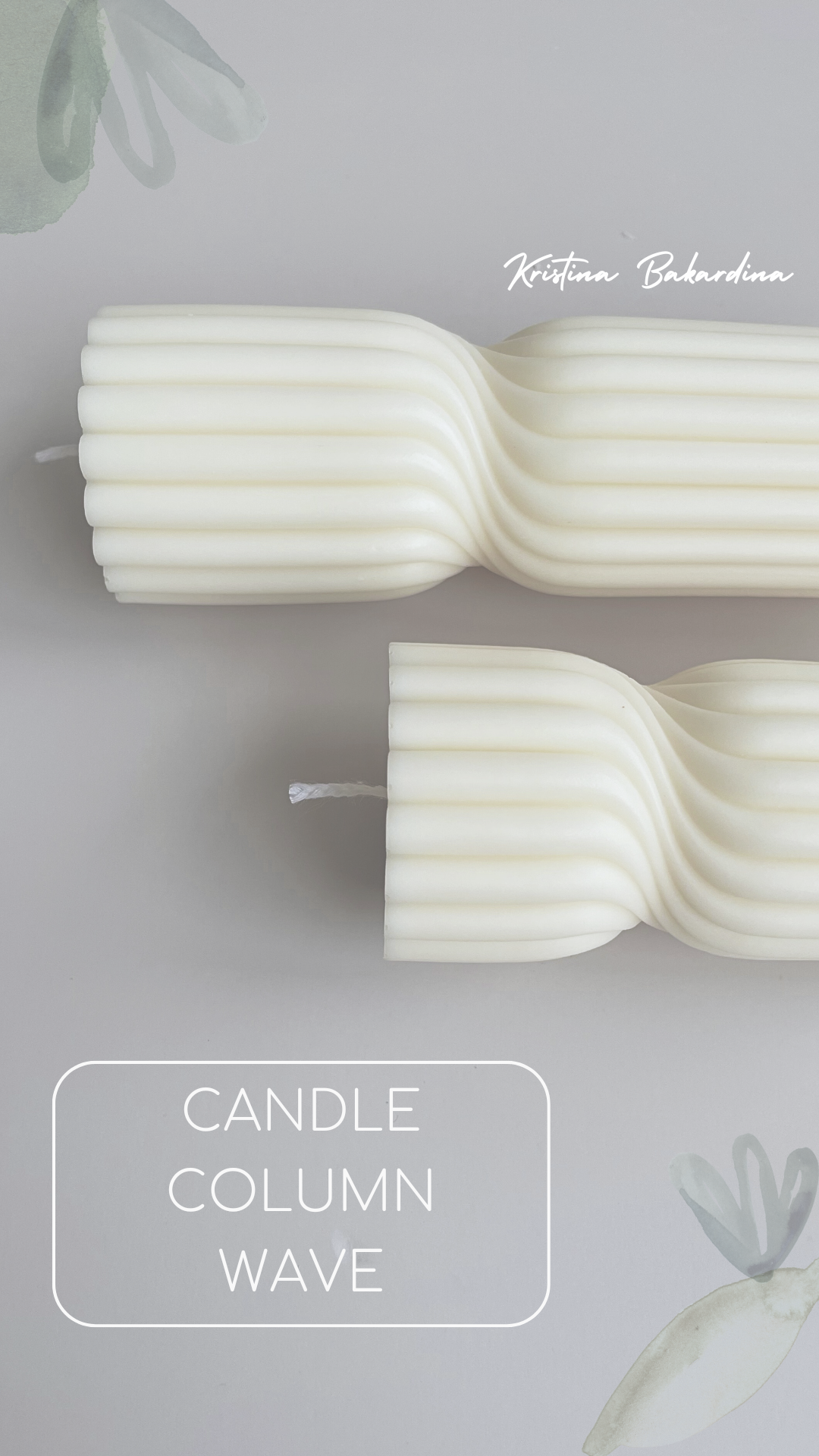 8. Candles column wave two units