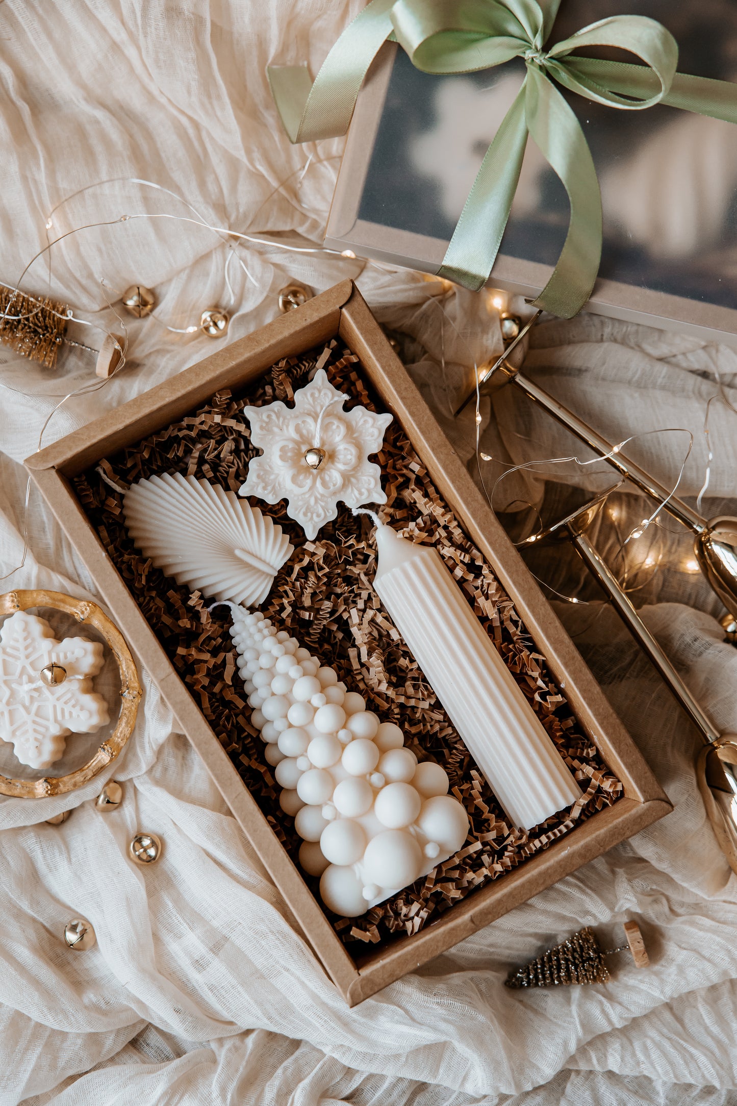 Christmas candle set №28