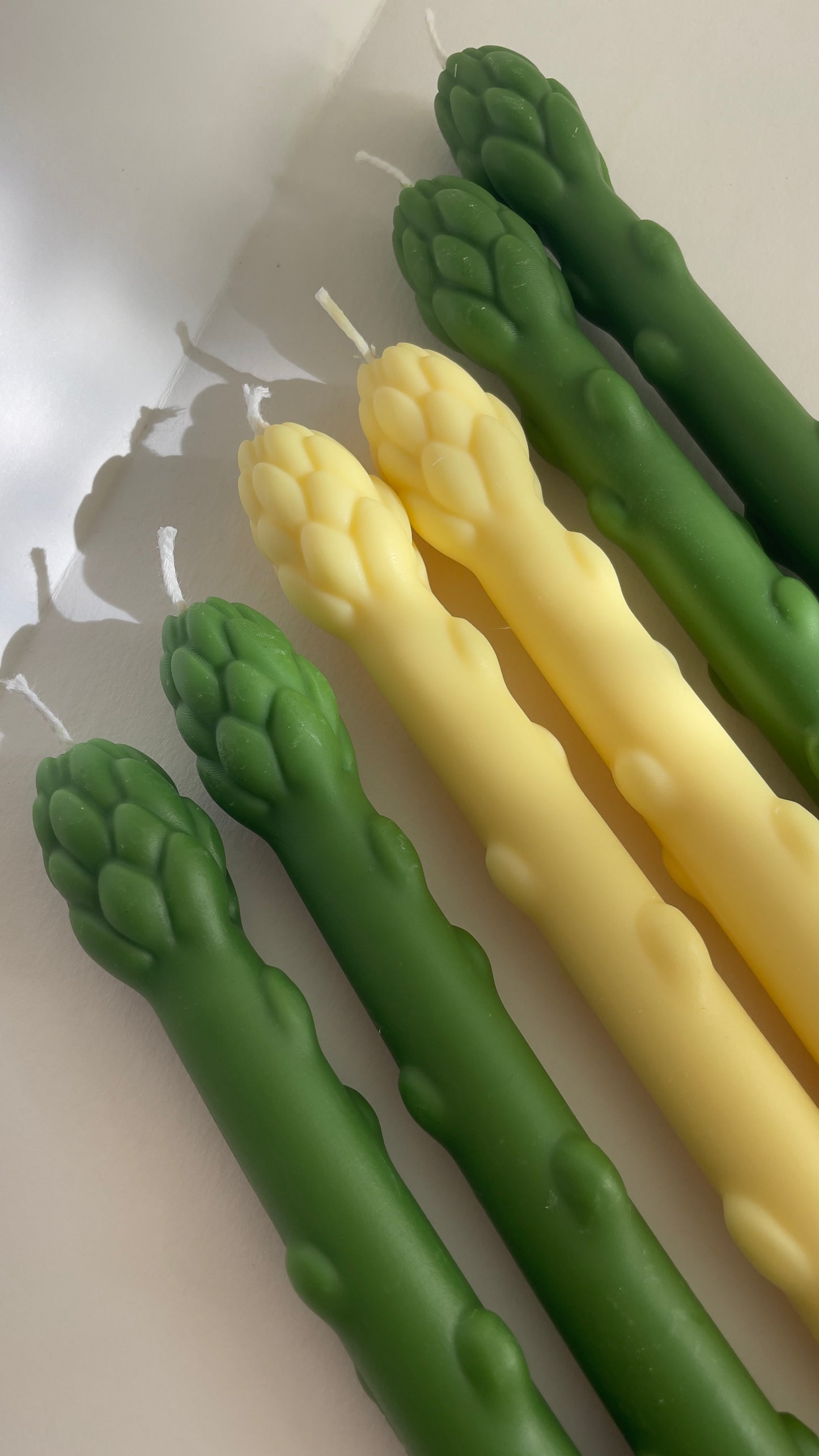 Asparagus Vegetable Taper Candles