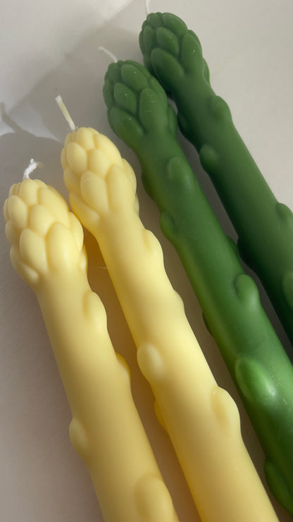 Asparagus Vegetable Taper Candles