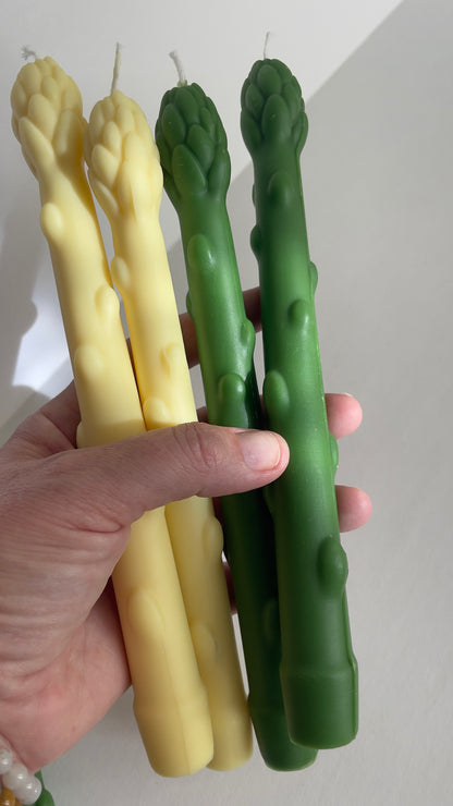 Asparagus Vegetable Taper Candles