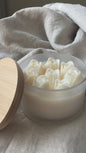 Large Elegant Candle Bowl 8 inch 24 oz