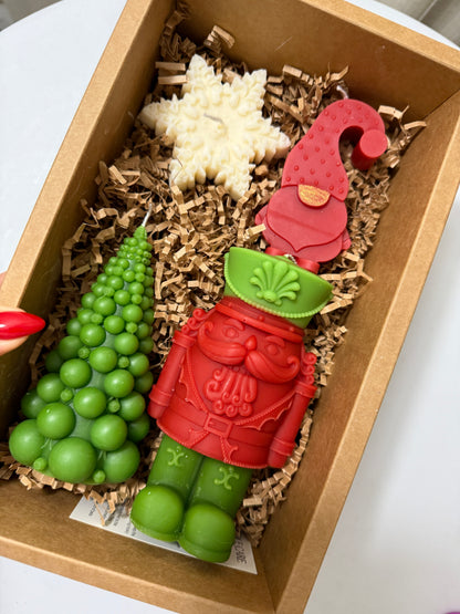 Christmas candle set №29