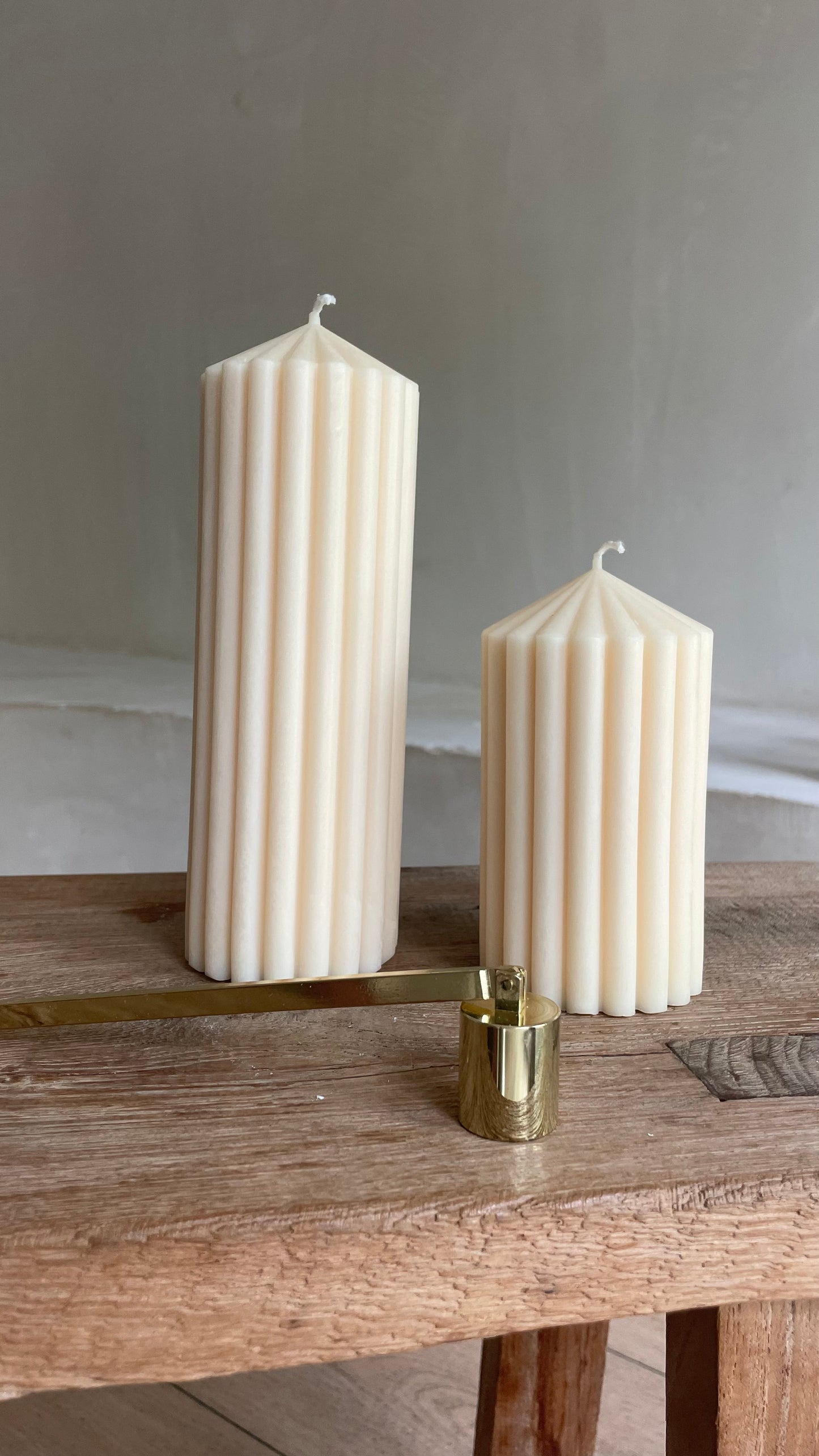 Candle nodules set of two