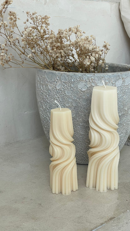 Candle set of two