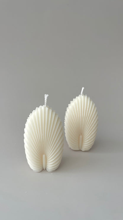 Candle shell set of two